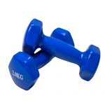 VINYL DUMBBELL 2 KG PAIR