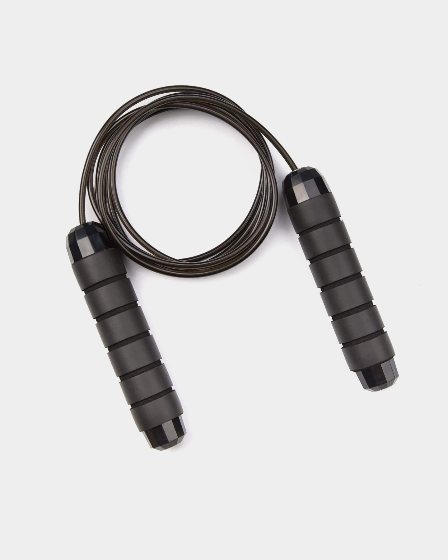 Jump Rope Adjustable Black