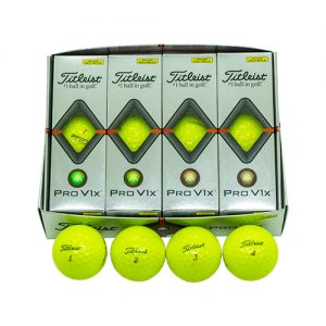 Golf Ball Titleist Pro V1x Yellow