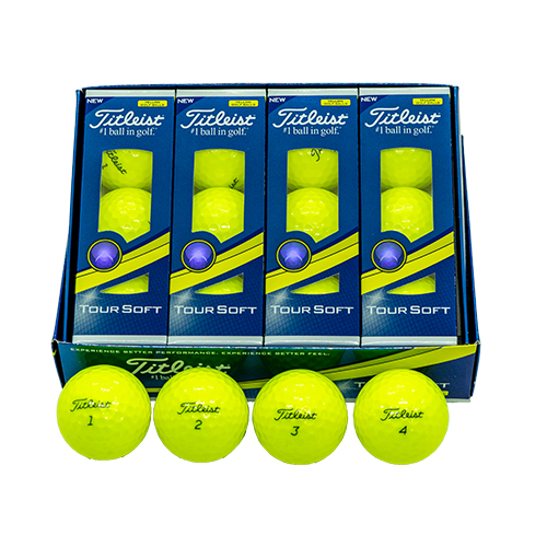 Golf Ball Titleist Tour Soft Lime