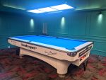 Pool Table 9 Feet White