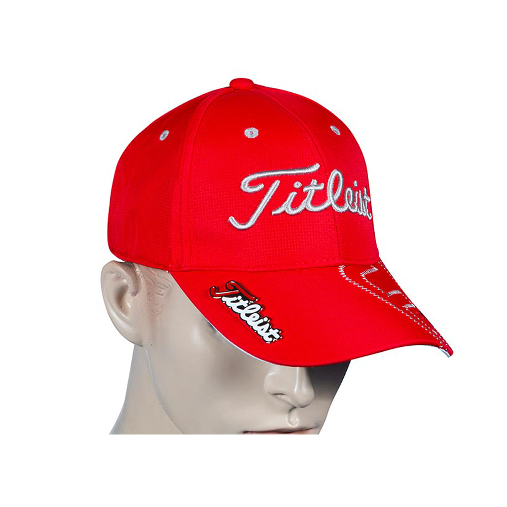 Golf Cap Titleist Red with Marker