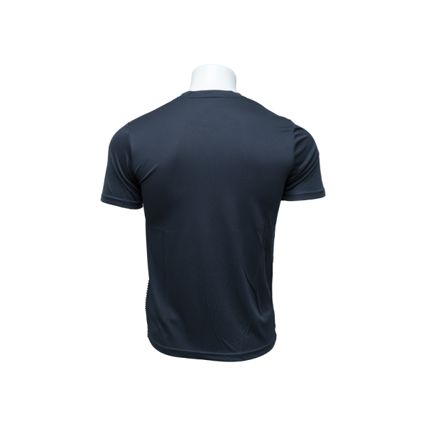 Sports T-Shirt Deep Navy Blue With Ash Texture