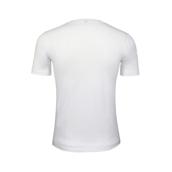 Skin Tight Half Sleeves Swimming T- Shirt White - Image 4