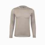 Skin Tight Full Sleeves Swimming T- Shirt Cream