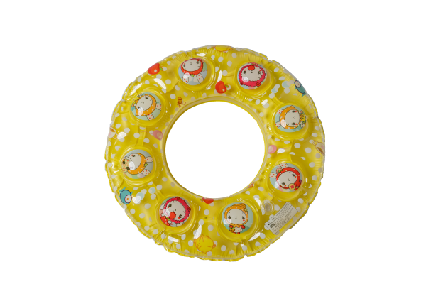 Inflatable Swimming Ring Yellow For Kids- 50CM - Image 3