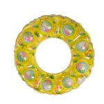 Inflatable Swimming Ring Yellow For Kids- 70CM