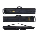 Pool Cue Black Leather Carry Bag Predator